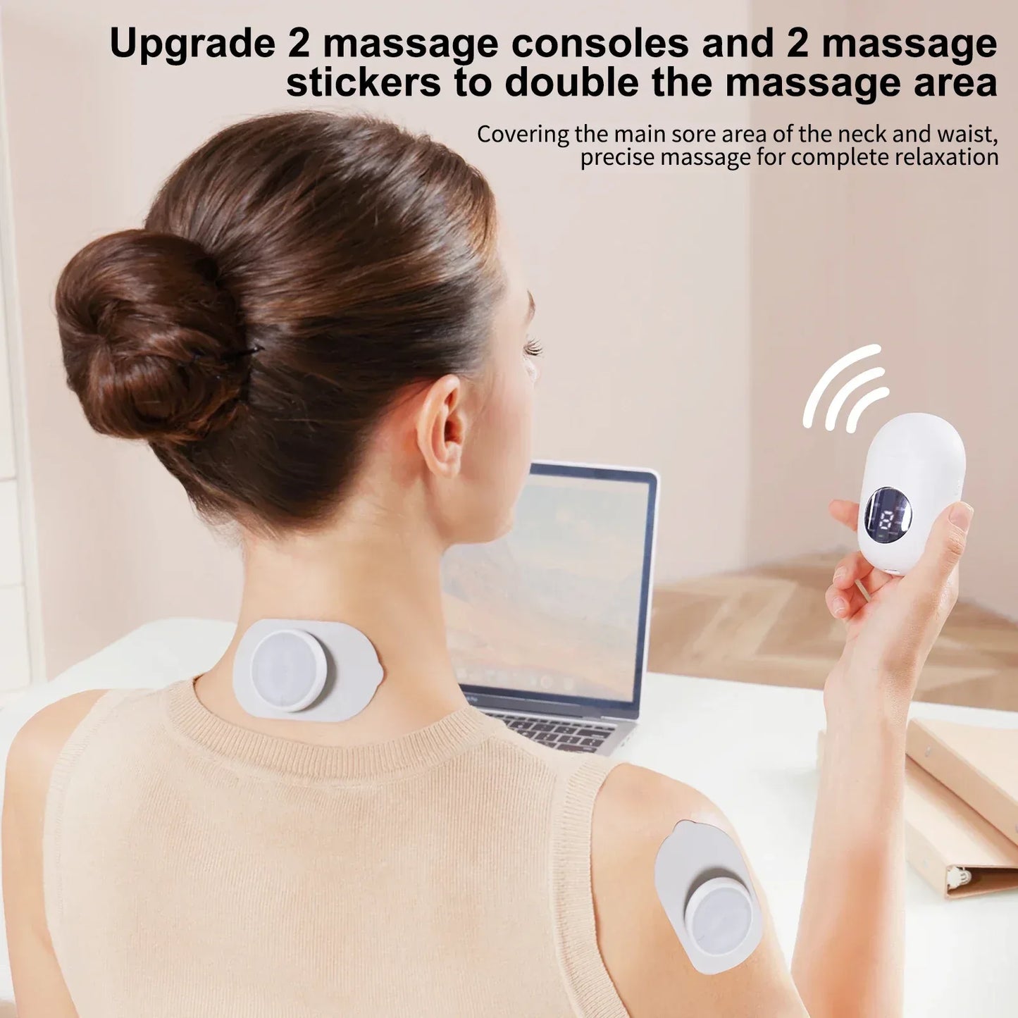 Masgre Wireless TENS EMS Muscle Stimulator - Urbizia