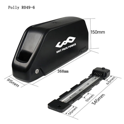 52V 25AH EBike Battery 21700 Cells 72V 15AH 52V 48V 25ah 20AH Powerful Downtube Polly L-G 60V 20AH E Bike Battery Pack for Scooter 1000W 1500W 2000W