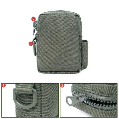 EDC Multi-Function Tactical Mini Molle Waist Bag Outdoor Sports Accessories Hiking Hunting Bag