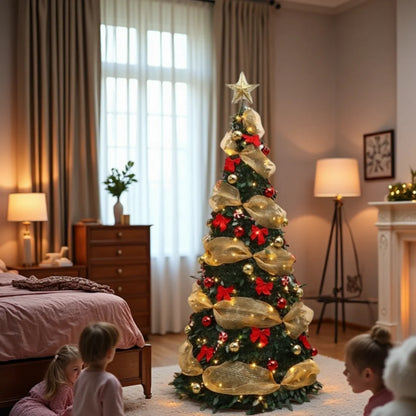 Retractable Folding PVC Christmas Tree