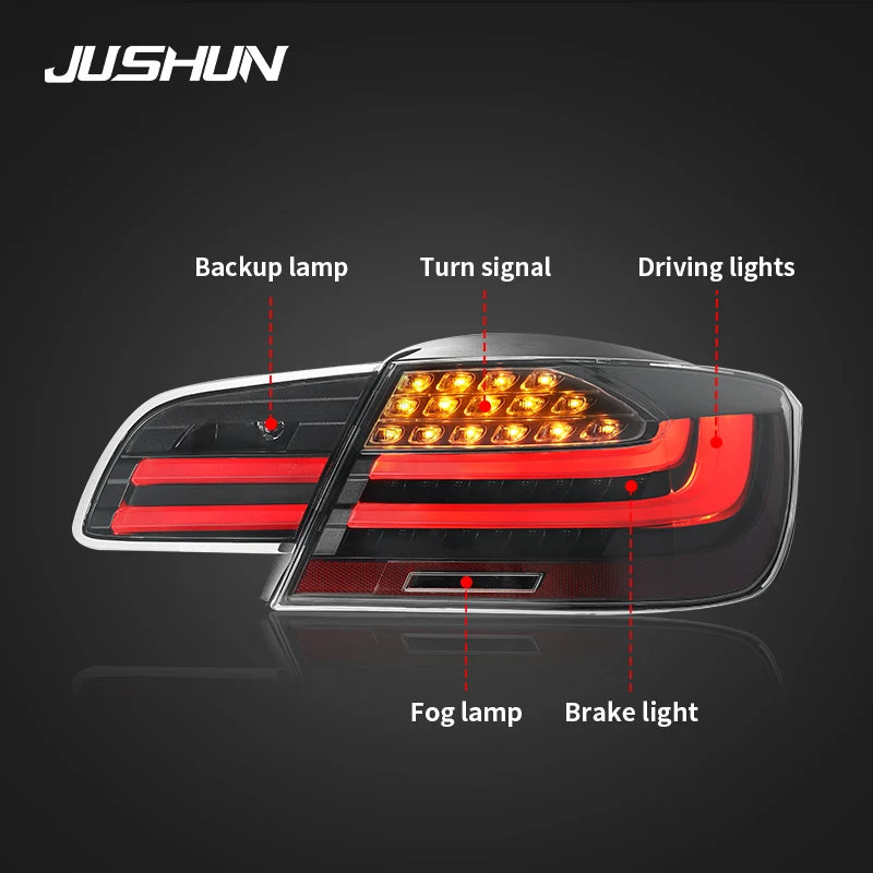 Car Tail Light For BMW 3 Series E93 2006-2013 Taillight Assembly Upgraded Tail Lights Plug Play Turning Signal Brake Fog Tail Lamp Led Rear Light Assembly