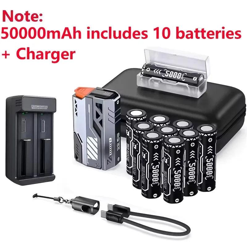 Vyvylabs 10000-50000mAh Detachable Power Bank 22.5W Fast Charger External Battery Removable Replaceable Battery For Mobile Phone