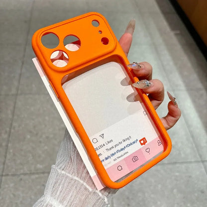 Silicone Camera Touch Buttons Crystal Clear Case for IPhone 18 16 15 14 13 Pro Max 17 Air Candy Lens Protection Shockproof Cover