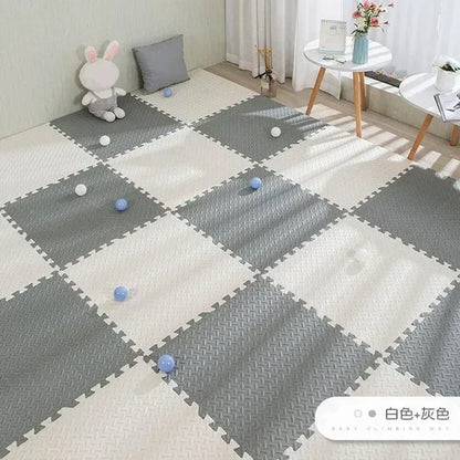 16pcs Foam Baby Play Mat – Interlocking Puzzle Floor Tiles - Urbizia