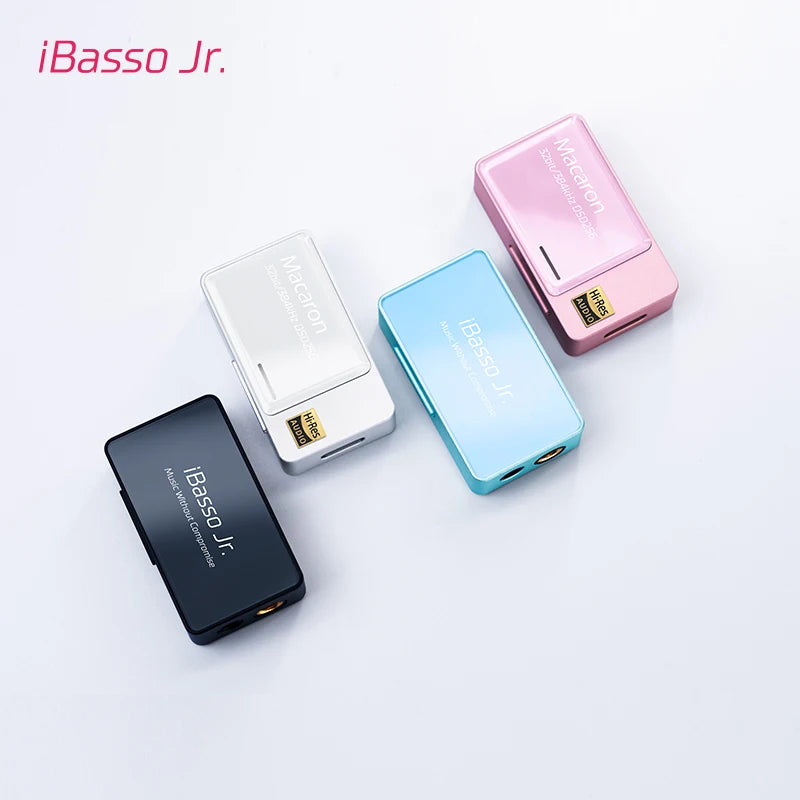 IBasso Jr.  Macaron HIFI Portable USB DAC Headphone Amplifier CS43131 Decoder 4.4mm/3.5mm PCM 32bit/384khz Native DSD 256x