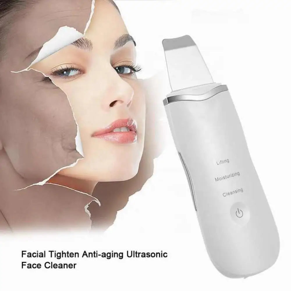Ultrasonic Skin Scrubber Facial Deep Cleaning Device