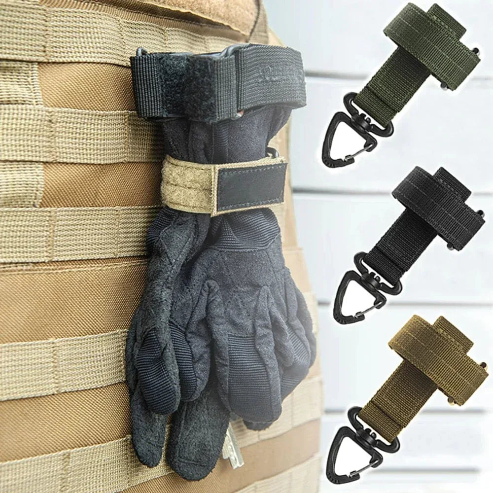 Multi-purpose Tactical Nylon Glove Holder Clip - Urbizia