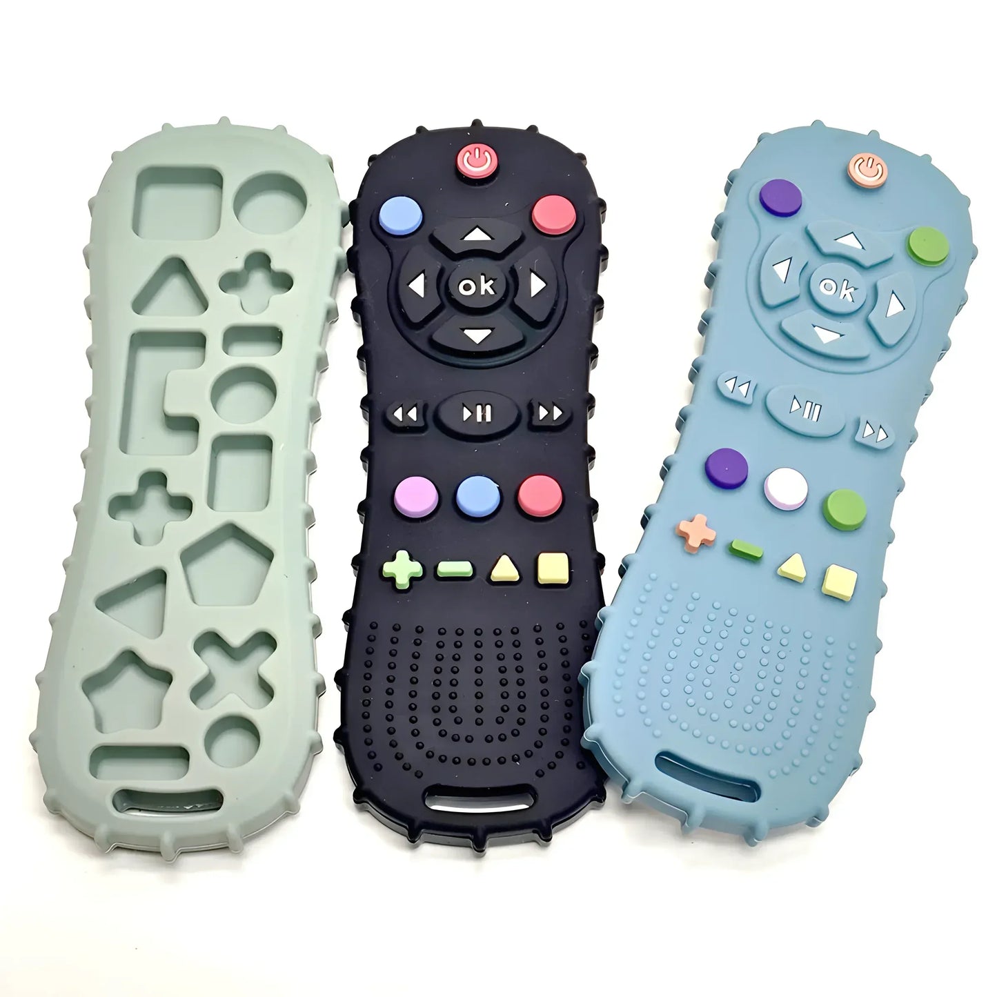 1/3PCS Baby Silicone Teether Gloves – Pacifier & Biting Toys - Urbizia