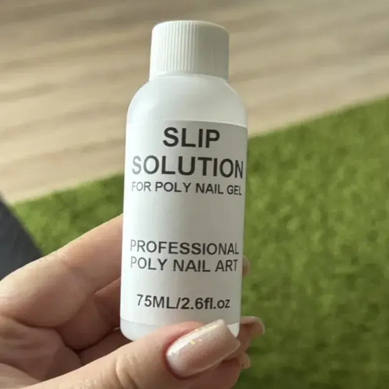 75ml Nail Slip Solution for Poly gel Extension UV Gel Extension Nail Art Manicure Design Tools