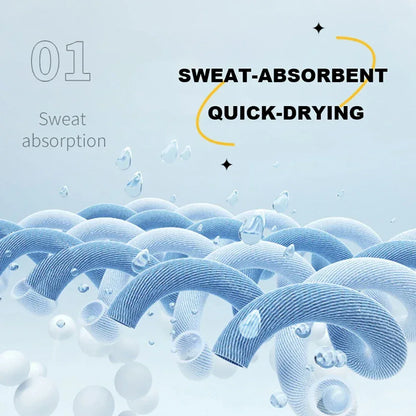 1pc Running Sweat Absorbing Sports Hair Band Yoga Breathable Antiperspirant Band Men's and Women's Basketball Hair Band - Urbizia