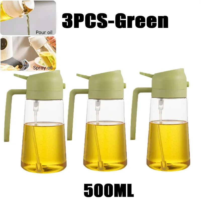 Oil Spray Bottle for Cooking BBQ & Baking (200/300/500ml)