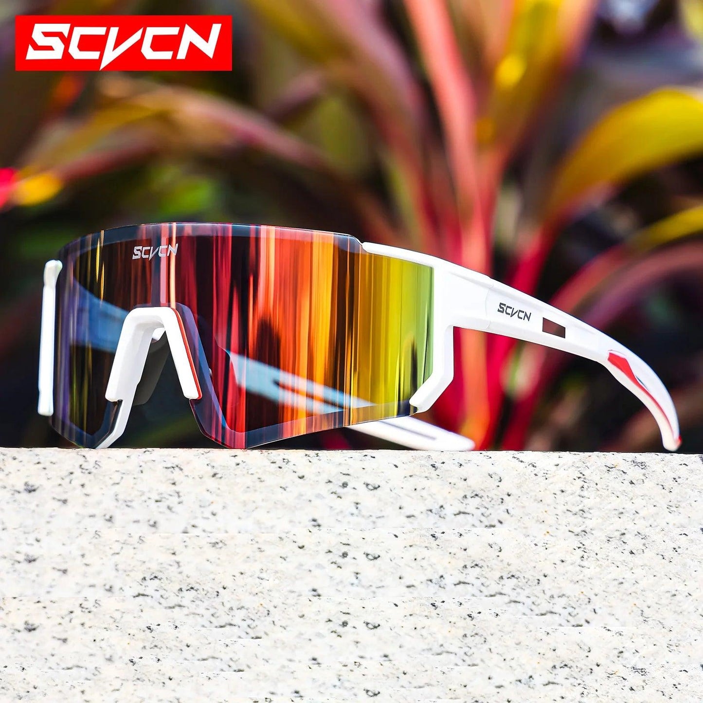 SCVCN UV400 Cycling Sunglasses Lightweight Sports Eyewear