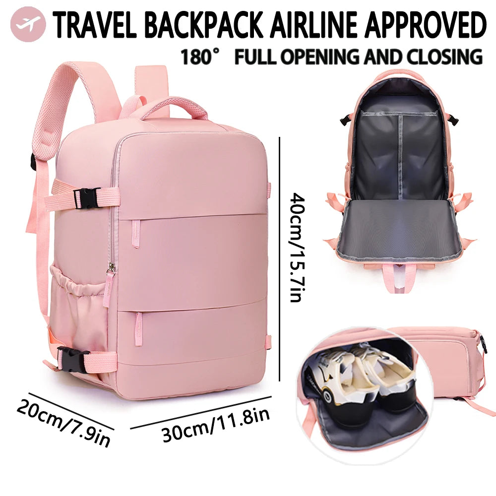 Airline Approved Travel Backpack Easyjet Wizz Air Large Capacity, Lightweight, Short Distance Business Travel Computer Backpack