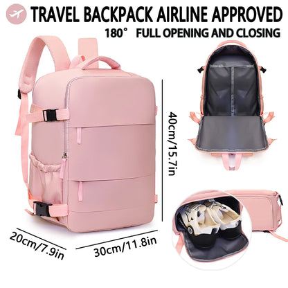 Airline Approved Travel Backpack Easyjet Wizz Air Large Capacity, Lightweight, Short Distance Business Travel Computer Backpack