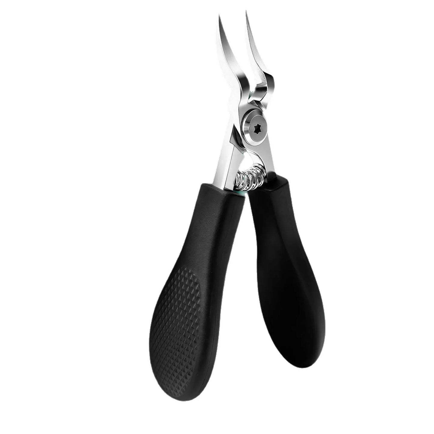 Professional Heavy-Duty Steel Toenail Clipper with Serrated Blade – For Thick & Ingrown Nails, Durable Trimmer for Men & Women
