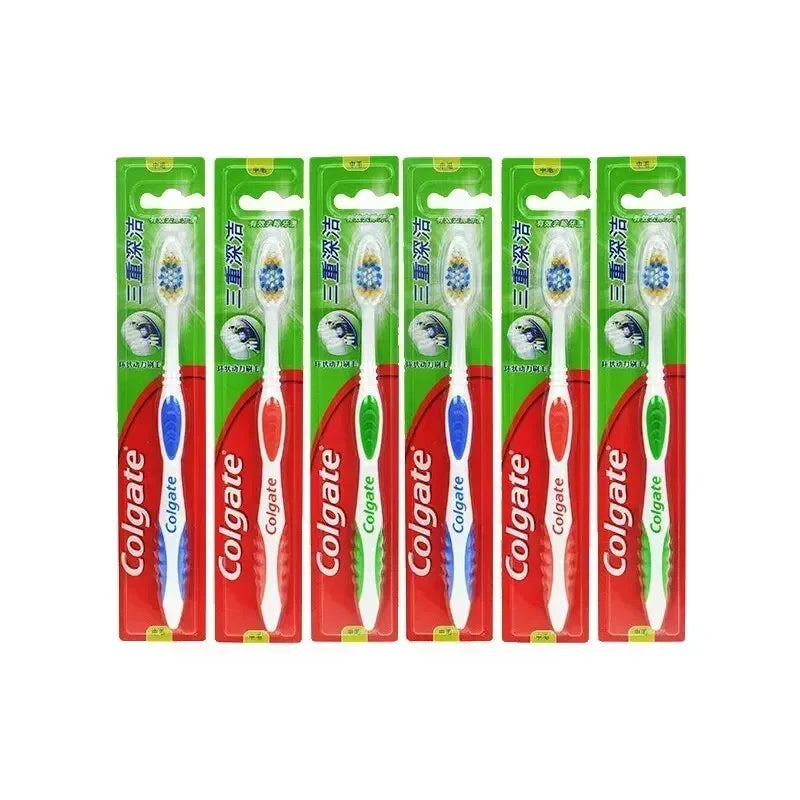 Clogate 6pcs Adult Soft Bristle Toothbrush Whitening Oral Hygiene For Sensitive Gums And Teeth Manual Toothbrush For Home Use - Urbizia