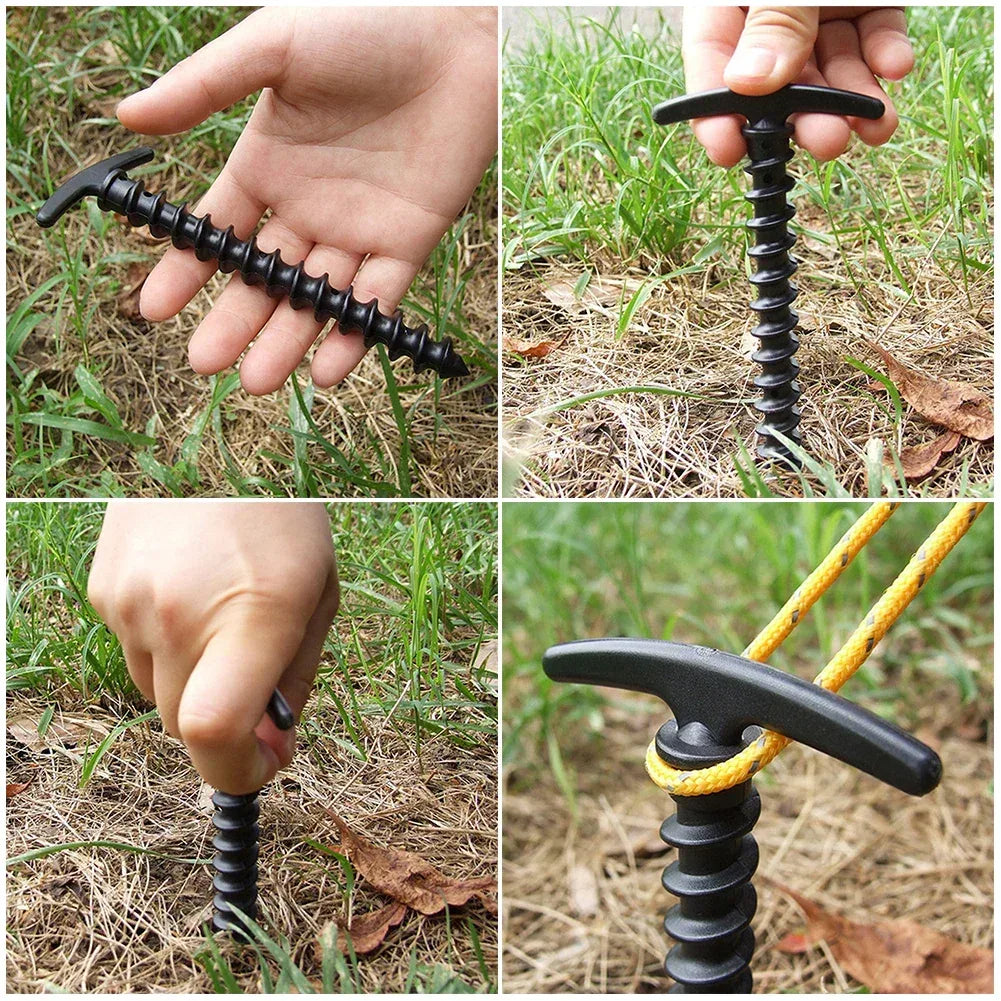 10PCS Plastic Tent Peg Stakes - Urbizia