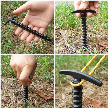 10PCS Plastic Tent Peg Stakes - Urbizia