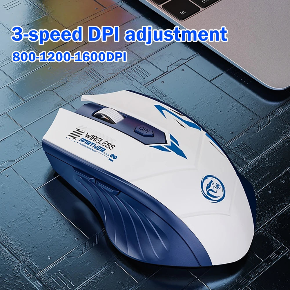 Bluetooth 5.4 Mouse Dual-Mode 2.4G Wireless Mouse 6 Buttons Gaming Mouse Office Silent Mice Rechargeable Mouse For PC Laptop