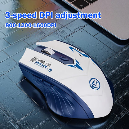 Bluetooth 5.4 Mouse Dual-Mode 2.4G Wireless Mouse 6 Buttons Gaming Mouse Office Silent Mice Rechargeable Mouse For PC Laptop