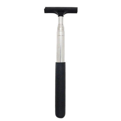 Car Rearview Mirror Wiper Cleaning Tool Auto Glass Mist Cleaner Scraper Car Accessories Handle Telescopic Window Cleaning Brush
