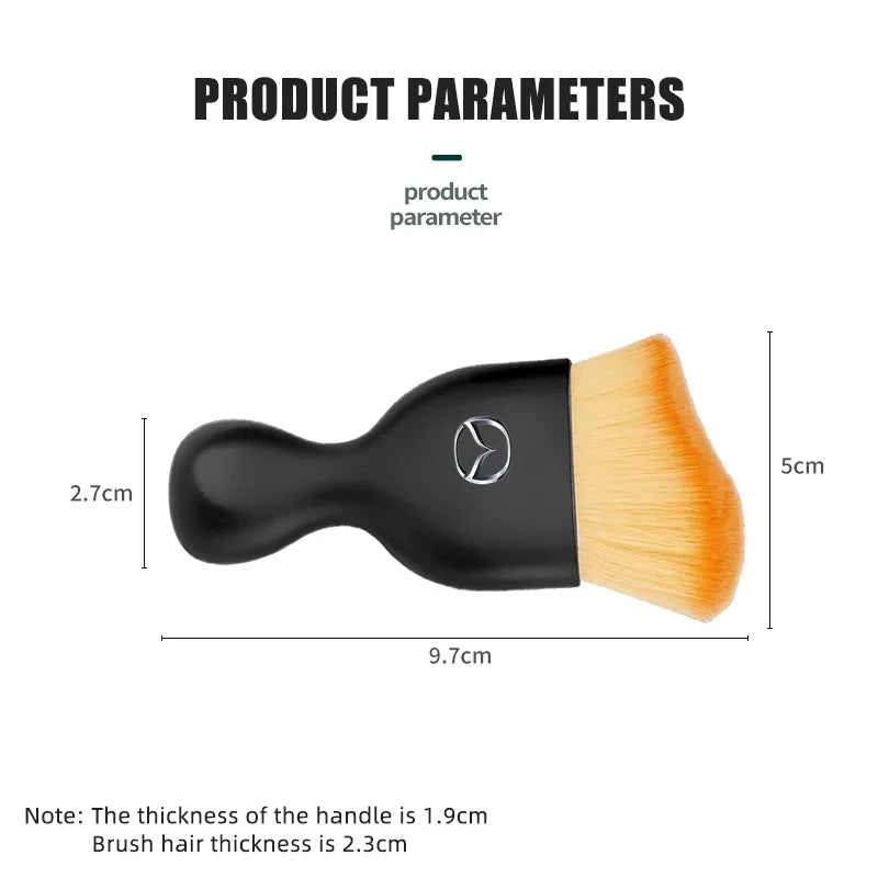 Car Interior Cleaning Detail Brush Air Vent & Crevice Dust Remover