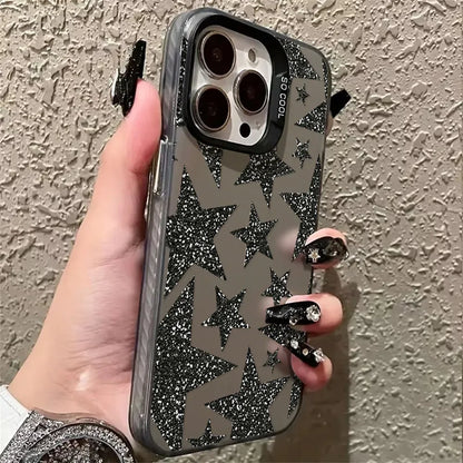 Luxury INS Star Hard Matte Case for iPhone