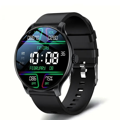 LXASFIT 2025 New Smart Watch Heart Rate Sleep Health Monitor Bluetooth Talk Ladies Sport Smart Watch for Android IOS - Urbizia