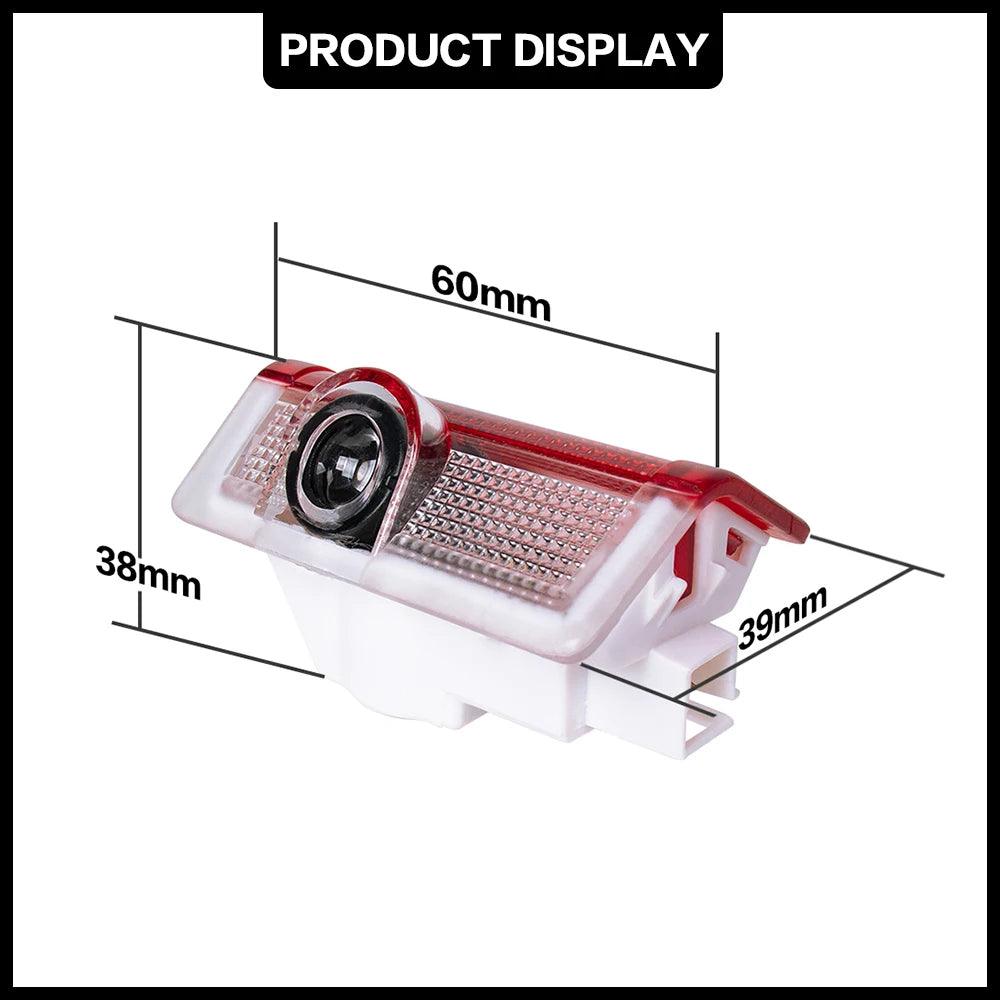 2 LED Car Door Interior Welcome Warning Light For Mercedes Benz
