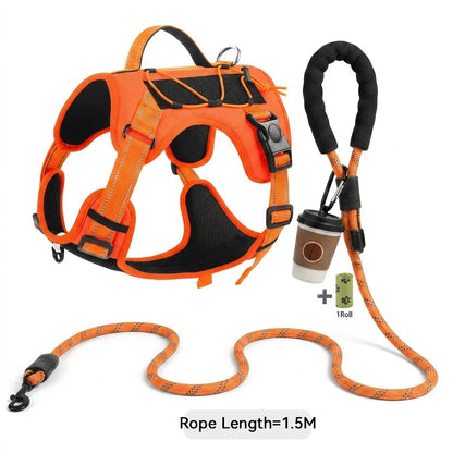 Reflective No-Pull Tactical Dog Harness