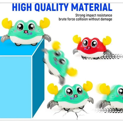 Children’s Double Force Crawling Crab Toy – Interactive Baby & Toddler Fun - Urbizia
