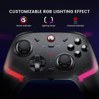 GameSir Cyclone 2 Wireless Controller for Nintendo Switch 2 / PC / Mobile, Bluetooth Gamepad with Hall Sensor Triggers