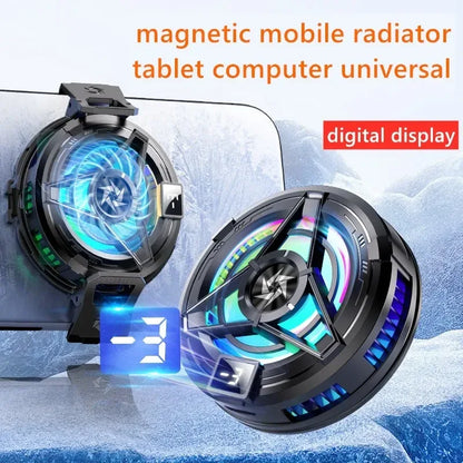 SL17 Magnetic & Clip 2-in-1 Semiconductor Phone Cooler Gaming Fan