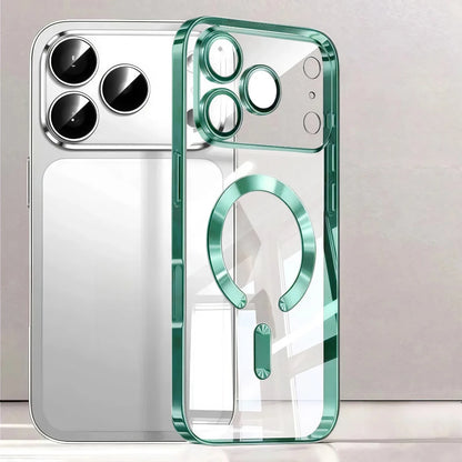Luxury for MagSafe Magnetic Plating Phone Case for iPhone 17 Pro Max 17 Pro Bumper Case for iPhone 17 Pro Max 17 Air Clear Cover