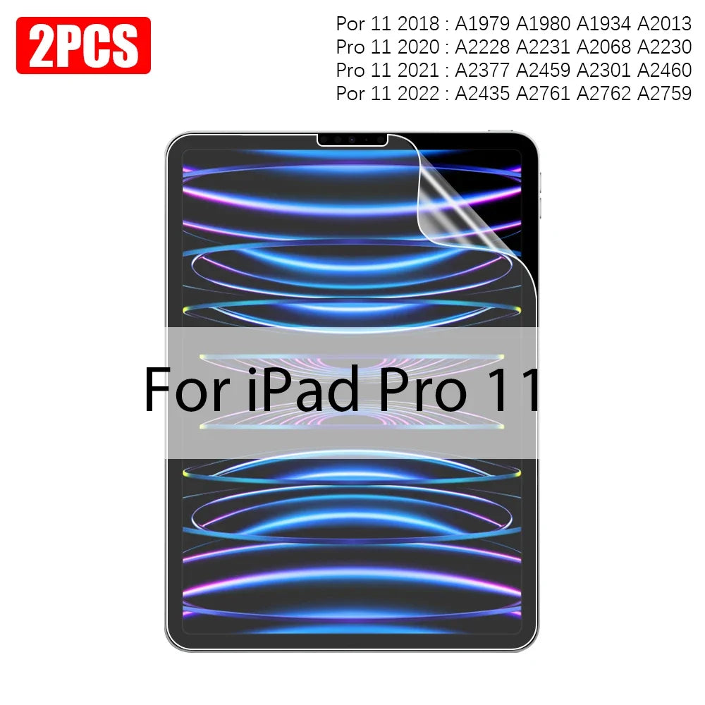 Like Paper Film Screen Protector Air 11 M3 M4 2026 11th A16 10th Generation For Ipad Pro 13 12.9 M5 Air 5 4 Mini 6 7 Matte Film
