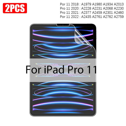 Like Paper Film Screen Protector Air 11 M3 M4 2026 11th A16 10th Generation For Ipad Pro 13 12.9 M5 Air 5 4 Mini 6 7 Matte Film