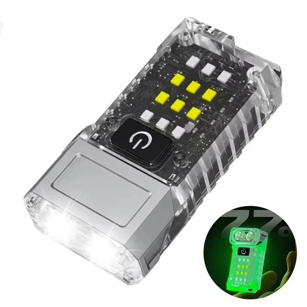 Mini USB Rechargeable LED Flashlight - Urbizia