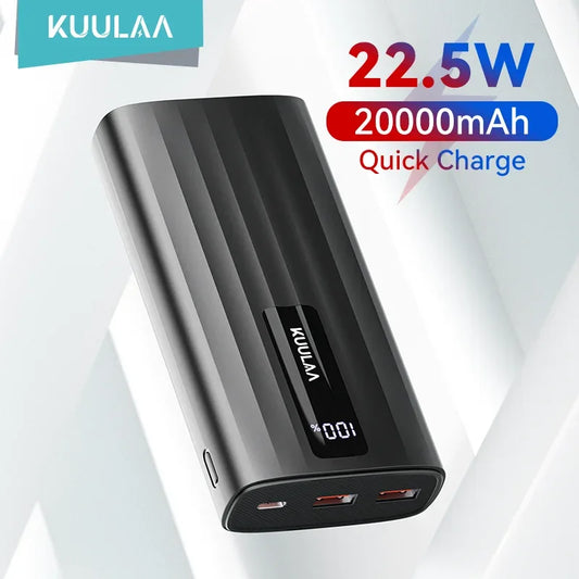 22.5W PD Fast Charging Power Bank 20000mAh/10000mAh
