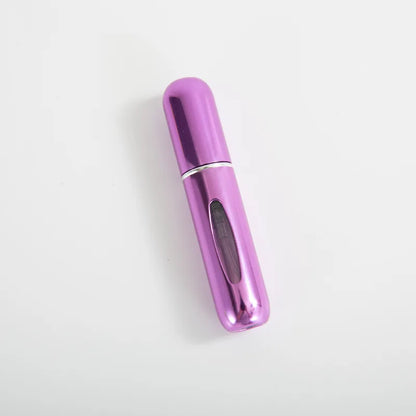 1/3/5/10pcs travel Leak portable mini perfume bottle with Bottom Fill Function aluminum refillable 5ml spray bottle