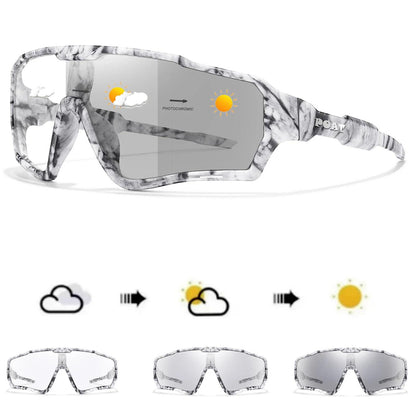 POAT Photochromic UV400 MTB Cycling Sunglasses