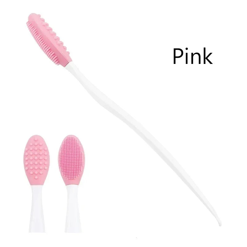 1PC/4PCS Beauty Skin Care Wash Face Silicone Brush Exfoliating Nose Clean Blackhead Removal Brushes Tools With Replacement Head - Urbizia