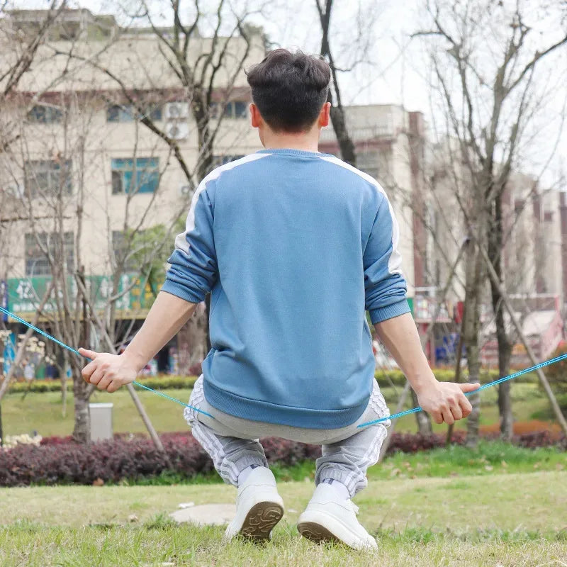 Portable Windproof Camping Clothesline Anti‑Slip Outdoor Drying Rope - Urbizia