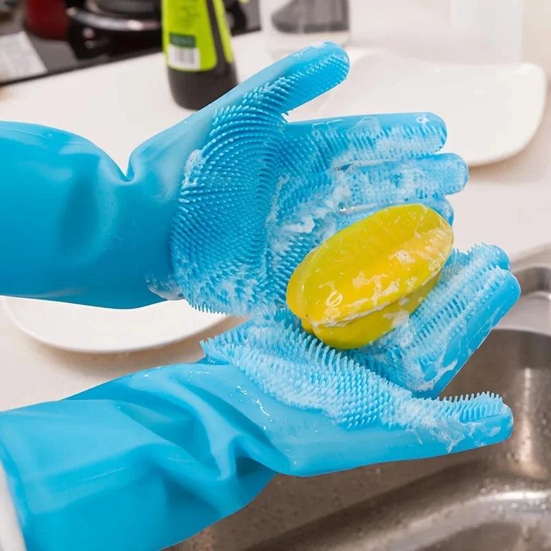 Silicone Pet Grooming Glove for Dogs and Cats