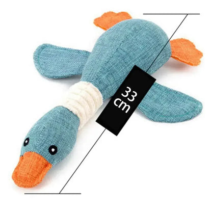 Pet Toys Geese Sound Bite Resistant Teeth Grinding Teeth Cleaning Dog Cat Pet Supplies - Urbizia
