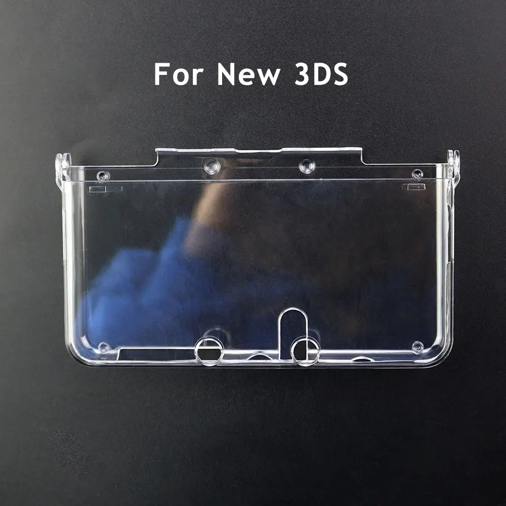 Plastic Clear Crystal Protective Hard Shell Skin Case Cover For GBA SP NDSL DSI NDSi XL 3DS XL New 3DS XL LL Console