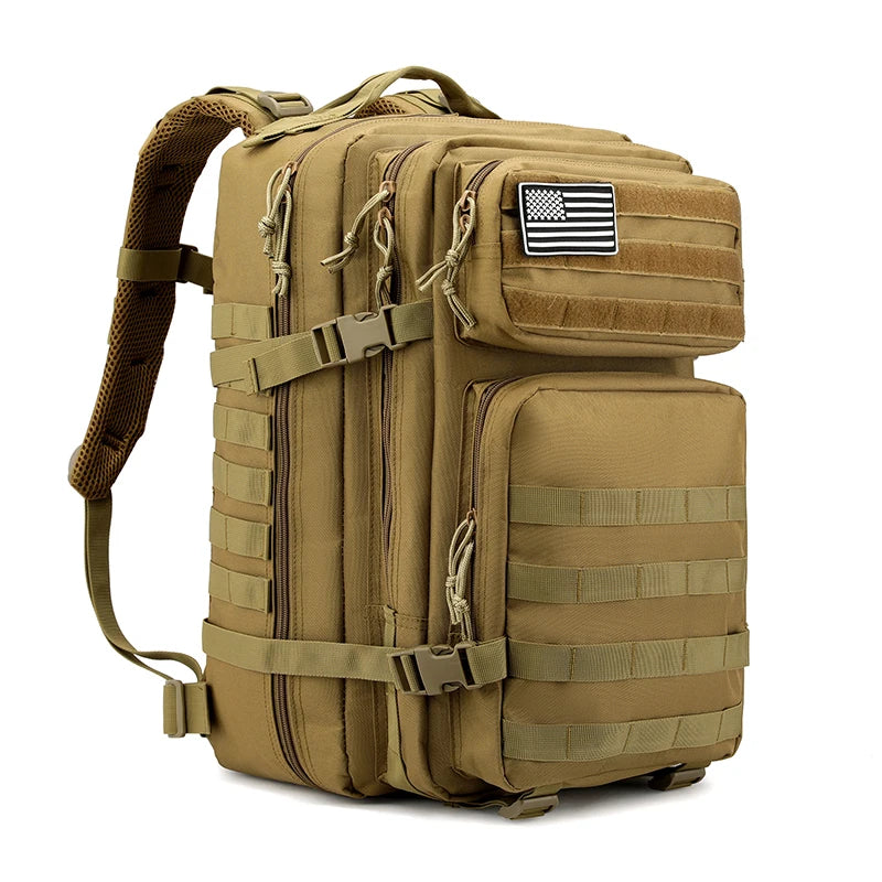 50L/30L Elite Tactical Backpack | 3X Stronger Work & Military Backpack | Resistant and Heavy Duty | 3 Day MOLLE Bug Out Bag