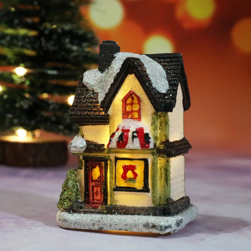 Christmas House LED Night Light – Kids Room & Home Decor 2025
