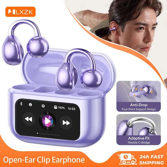 WJOY M100 Real-Time Translation Ear Clip Earbuds – 144 Languages