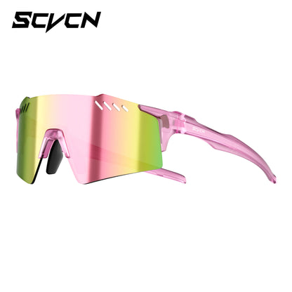 SCVCN Outdoor Photochromic Sunglasses Sports Bike Cycling Glasses Man MTB Climbing Glasses Eyewear Women Driving Bicycle Goggles
