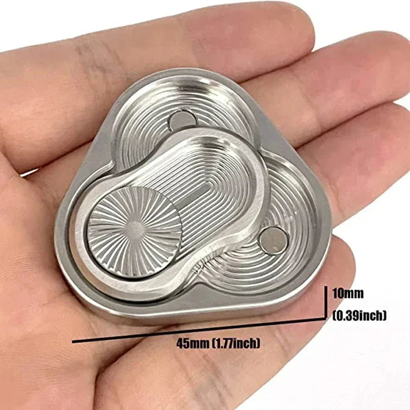 Triangle Magnetic Fidget Slider for Stress & Focus Relief